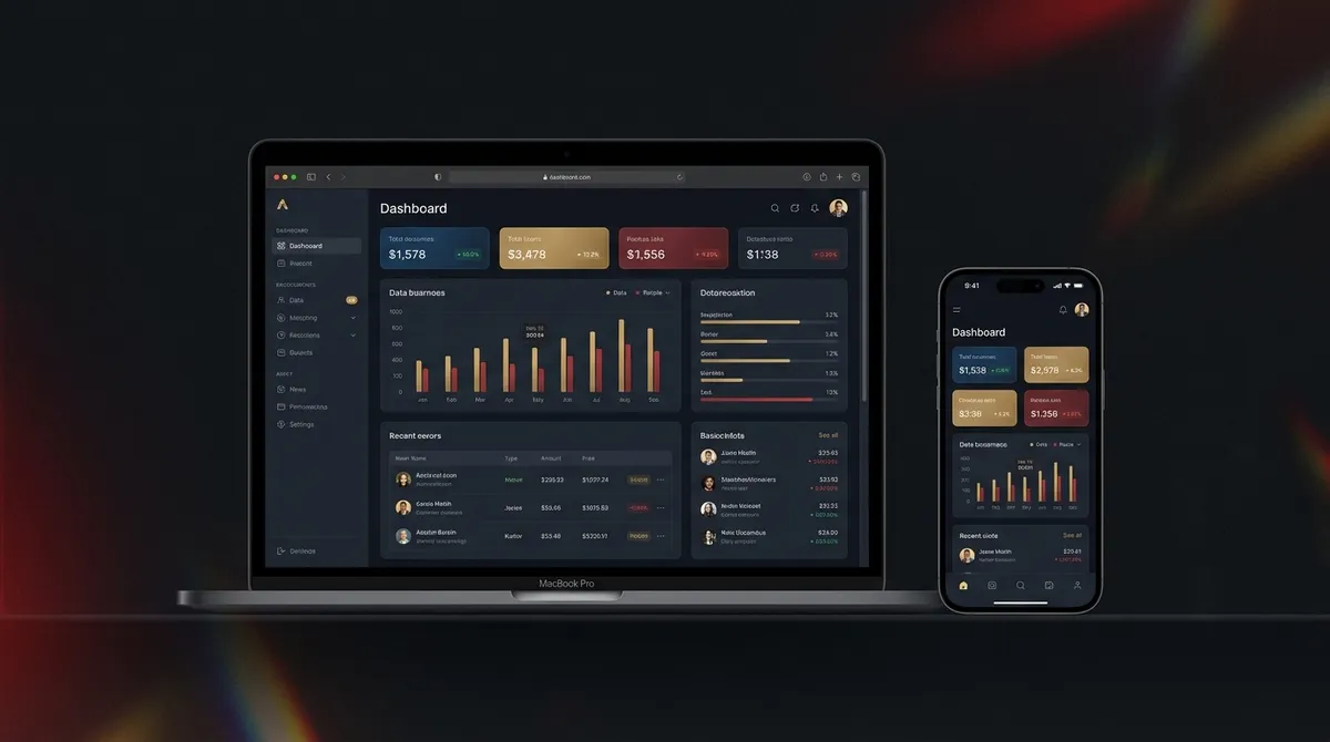 AETHER Responsive Mockup